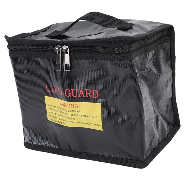 Bolsa De Almacenamiento De Batería RC, Portátil A Prueba De Explosiones, Sellado Seguro, Bolsa De Almacenamiento De Batería RC Ignífuga, Gran Capacidad Para Viajes
