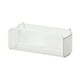 thumbnail image 1 of Cesta colgante de almacenaje, organizador de mesilla de noche, revistero multifuncional, hecha de Blanco L, 1 of 7