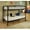 Black, variant on Acme Eclipse Twin Over Twin Metal Bunk Bed, Multiple Colors