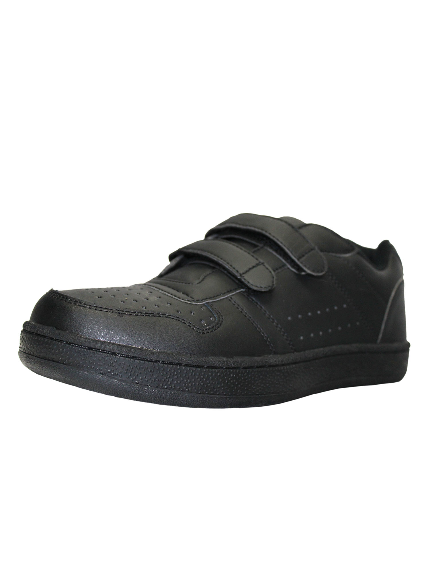 Tanleewa Men's Leather Strap Sneakers Lightweight Hook and Loop Walking Shoe Size 4 Adult Male - image 1 of 4