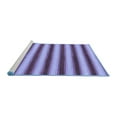 thumbnail image 2 of Ahgly Company Machine Washable Indoor Rectangle Abstract Blue Modern Area Rugs, 2' x 5', 2 of 4