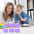 thumbnail image 4 of 6PCS Blank  Cubes,DIY Unfinished  Blocks Teaching Party Puzzle 6 Sided  Plastic Cubes, 4 of 8