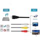 thumbnail image 2 of HDMI To RCA TV Cable HDMI Male To 3 RCA Male Av Cable Video Audio Component Converter Adapter 1080P Cable, 2 of 4