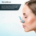 thumbnail image 3 of HWZWT Padded Nose Clips - Stops Nosebleeds Fast - for Use in Spirometry Testing and Breathing Treatments - Universal Fit - Disposable - Blue, Pack of 10, 3 of 4