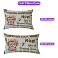 thumbnail image 5 of American Shorthair Mom Like a Normal Mom Except Cooler Happy Mother's Day Quilt Pillowcase Cat Lover Kitten Owner Gifts Throw Pillow Cover Bed Home Decor - 02004, 5 of 5