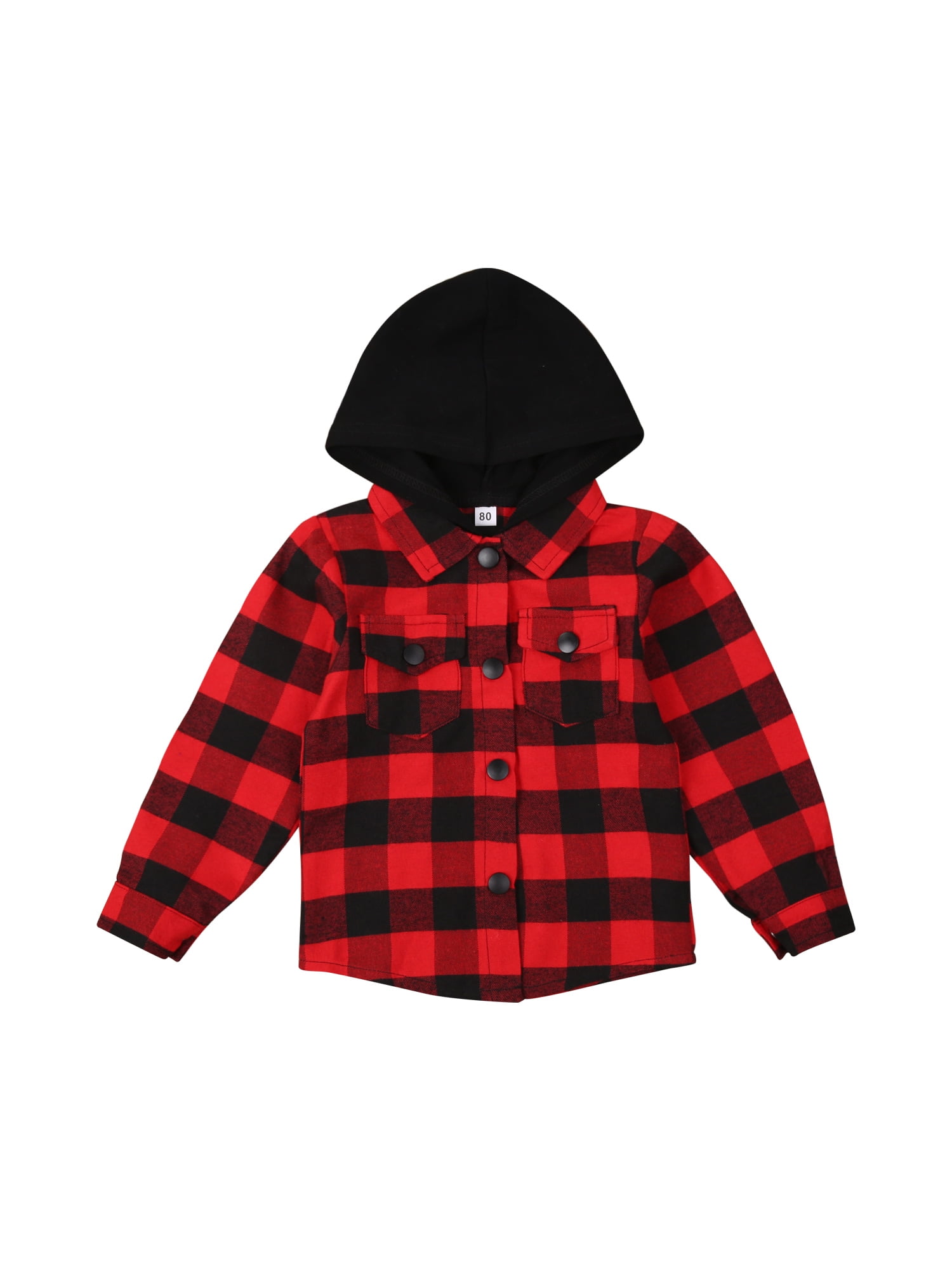 boys checkered hoodie