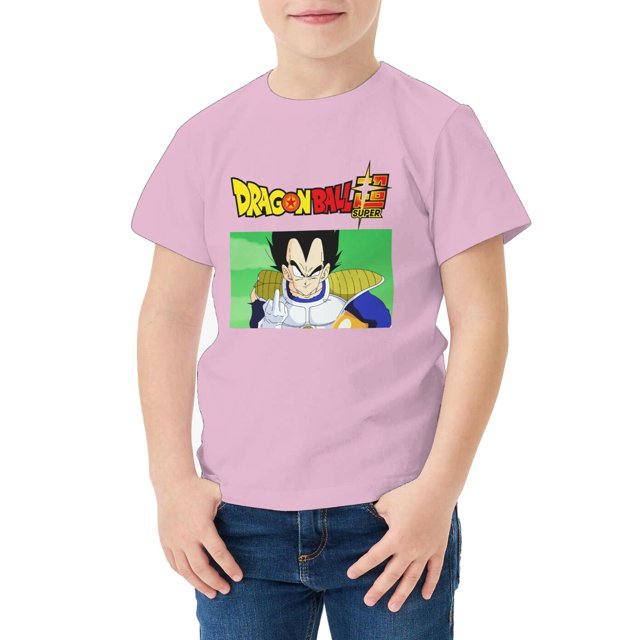 Camiseta Algodón de DBZ para niños