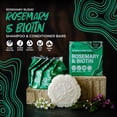 thumbnail image 3 of Rosemary & Biotin Shampoo Bar for Weak + Thinning Hair, 3 of 6