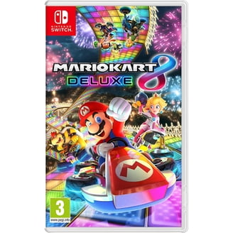 Mario Kart 8 Deluxe racing video game, Nintendo Switch, Physical 