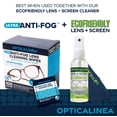 thumbnail image 4 of OPTICALINEA Ultra Anti-Fog Lens Cleaning Wipes l Pre-Moistened Anti Fog Wipes for Eyeglasses, Sunglasses, Goggles, Screens, Camera and Binocular Lenses, Industrial Eyewear and Shields l 200 Count, 4 of 8
