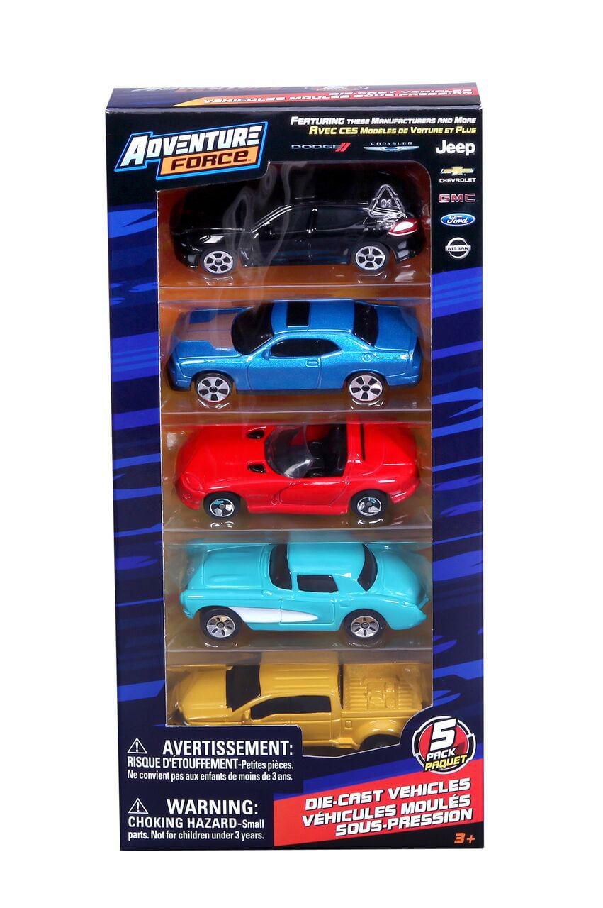 Adventure Force 3" 5-Pack Die-cast Vehicles