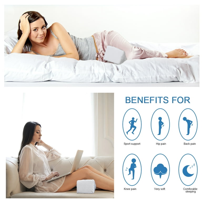 Unique Bargains Body Knee Pillow for Sleeping Between Legs White