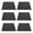 Black, variant on NFTIGB 6Pcs Square Acoustic Absorption Panel Thickened Reduce Reverb SoundProof Padding Absorber for Wall, 11.8x11.8x0.4 inches / 30x30x0.9 cm, Black
