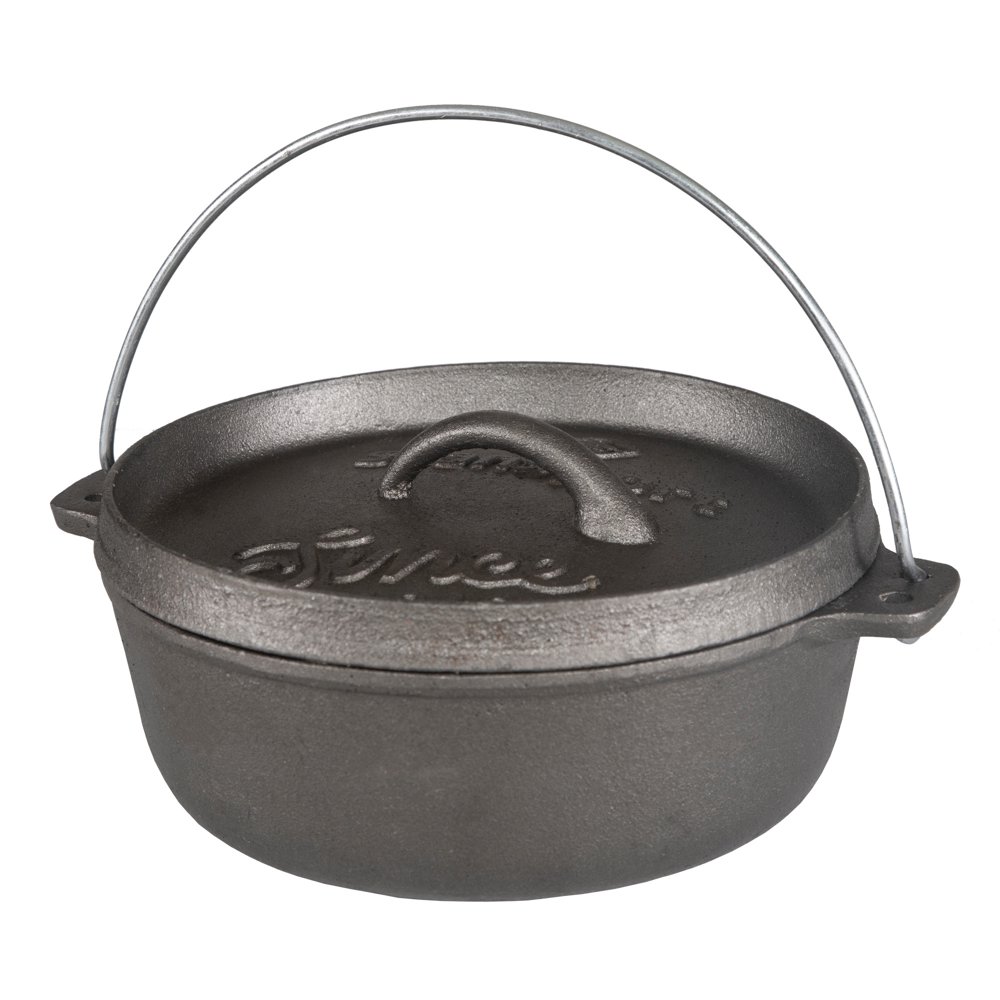 Stansport Cast Iron Dutch Oven 2 Qt Without Legs