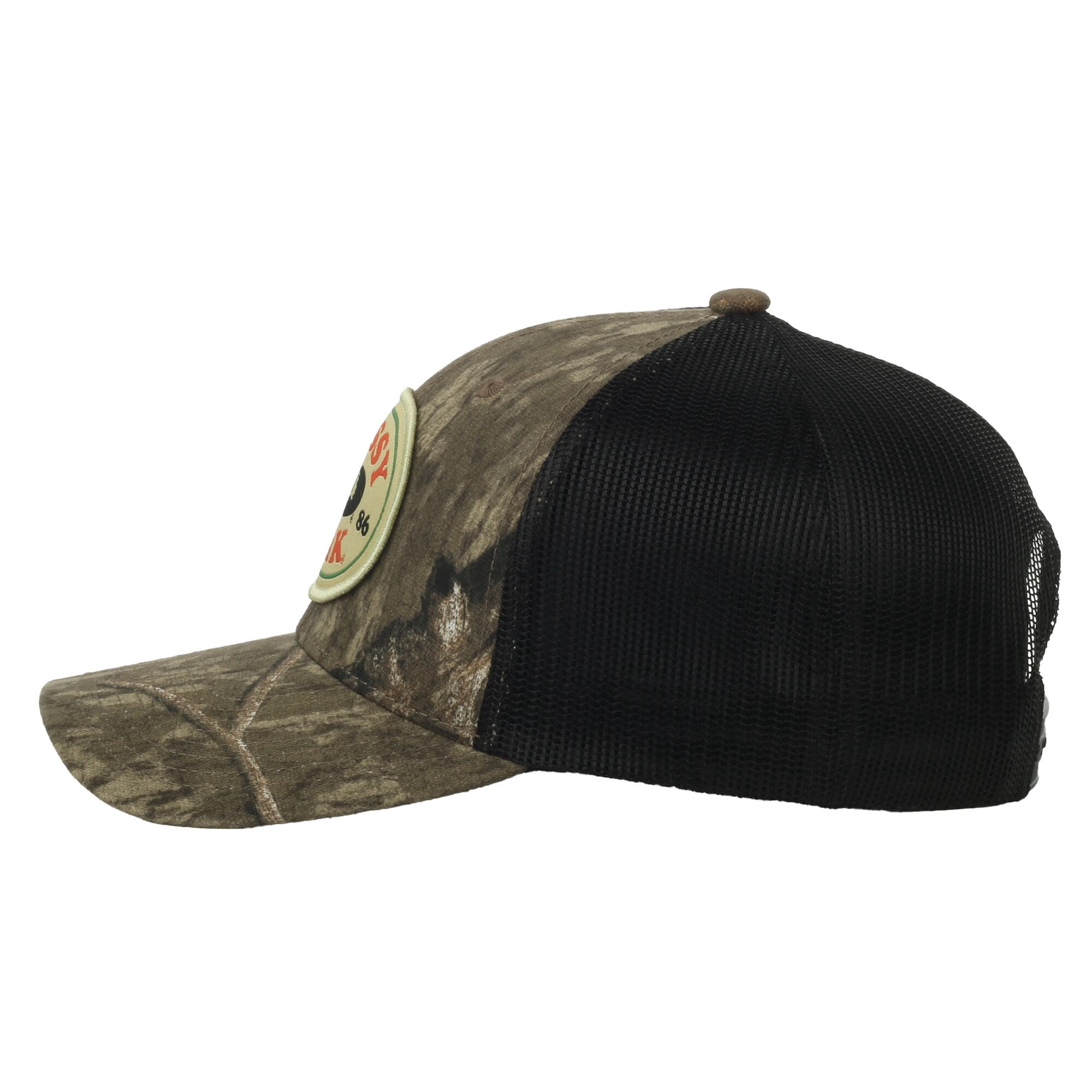 Mossy Oak® Country Roots Camo Trucker Hat – Structured Mesh Back Snapback, One Size