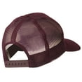thumbnail image 4 of Jolly Roger Skull Patched Mesh Cap - Maroon OSFM, 4 of 5