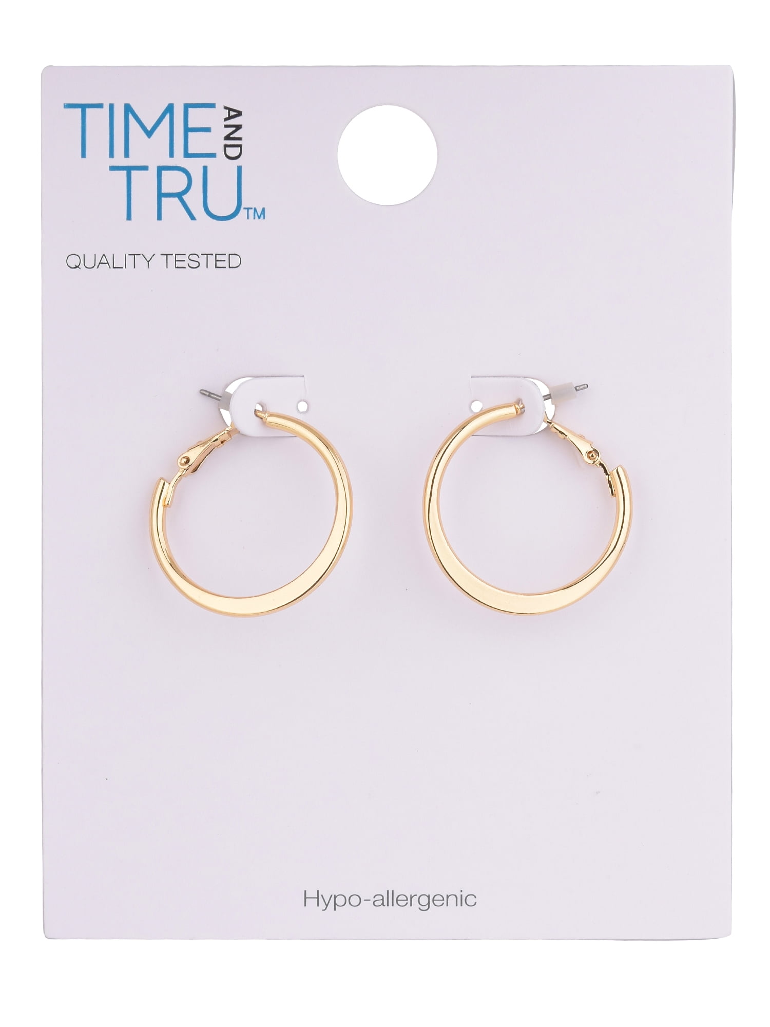 Small hoop earrings sale walmart