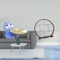 thumbnail image 2 of Bandeja Moderna De Resina Con Forma De Gato Y Soporte De Madera Para Exhibición, Organizador De Decoración Para El Hogar, Mesa De Comedor, Armario, Estante, Joyería, Aperitivos Y Manualidades., 2 of 8