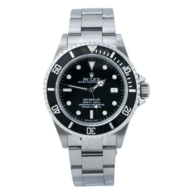 Rolex Pre Owned Rolex Sea Dweller Steel Watch Certified Authentic Warranty Walmart Com Walmart Com Rolex Pre Owned Rolex Sea Dweller Steel Watch Certified Authentic Warranty Walmart Com Walmart Com