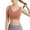 Orange, variant on Bra for Women Longline Full Coverage Sports Bras High Neck Sports Medium Impact Padded Workout Crop Tops for Yoga Gym Grey XXL