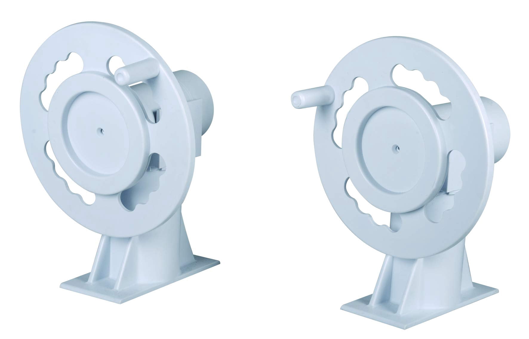 SunHeater Above-Ground Pool Solar Blanket Reel System Compatible with 3" Tube