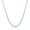 White Gold, variant on Tennis Necklaces for Women Men 18K White Gold Plated 3.0mm Round Cubic Zirconia Classic Tennis Necklace 20 Inch