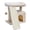 Beige, variant on Leopard Print Small Indoor Cat Tree Tower