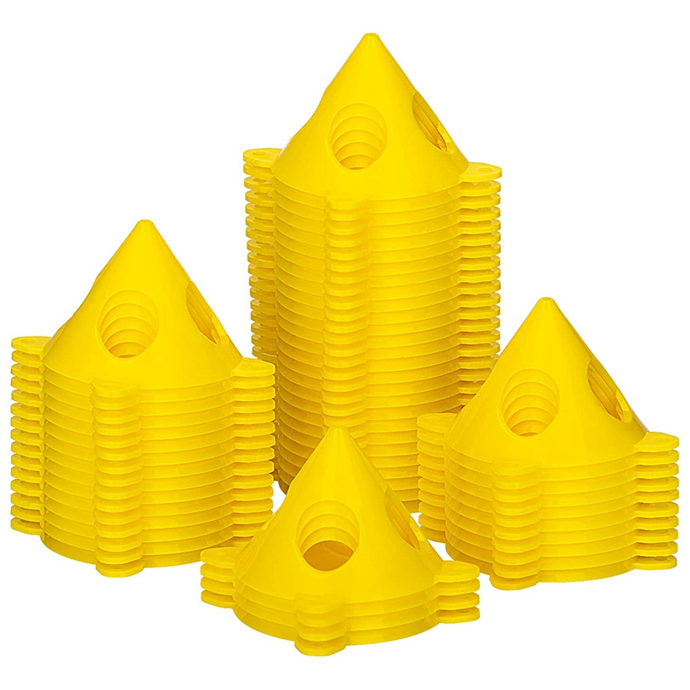 56Pack Painting Stands,Mini Cone Paint Stands for Canvas Support