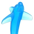 thumbnail image 6 of Baby Banana Shark Training Toothbrush, Bendable Food-Grade Silcone, Butter-Solft Brisles for Gums and First Teeth, Family-Owned Business, 6 of 6