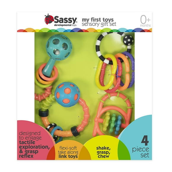 Sassy 5-Pièces Mon Premier Ensemble Cadeau Jouets