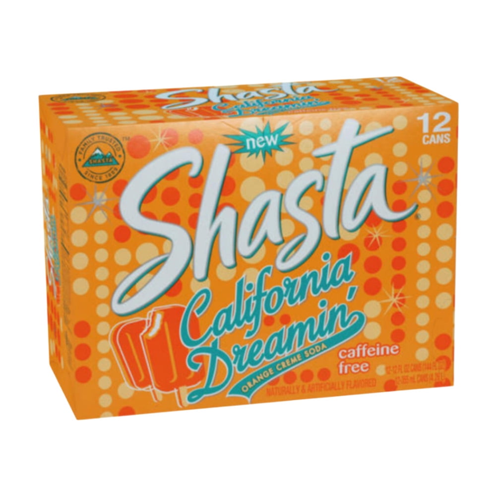 Shasta California Dreamin' Soda - 24 Cans