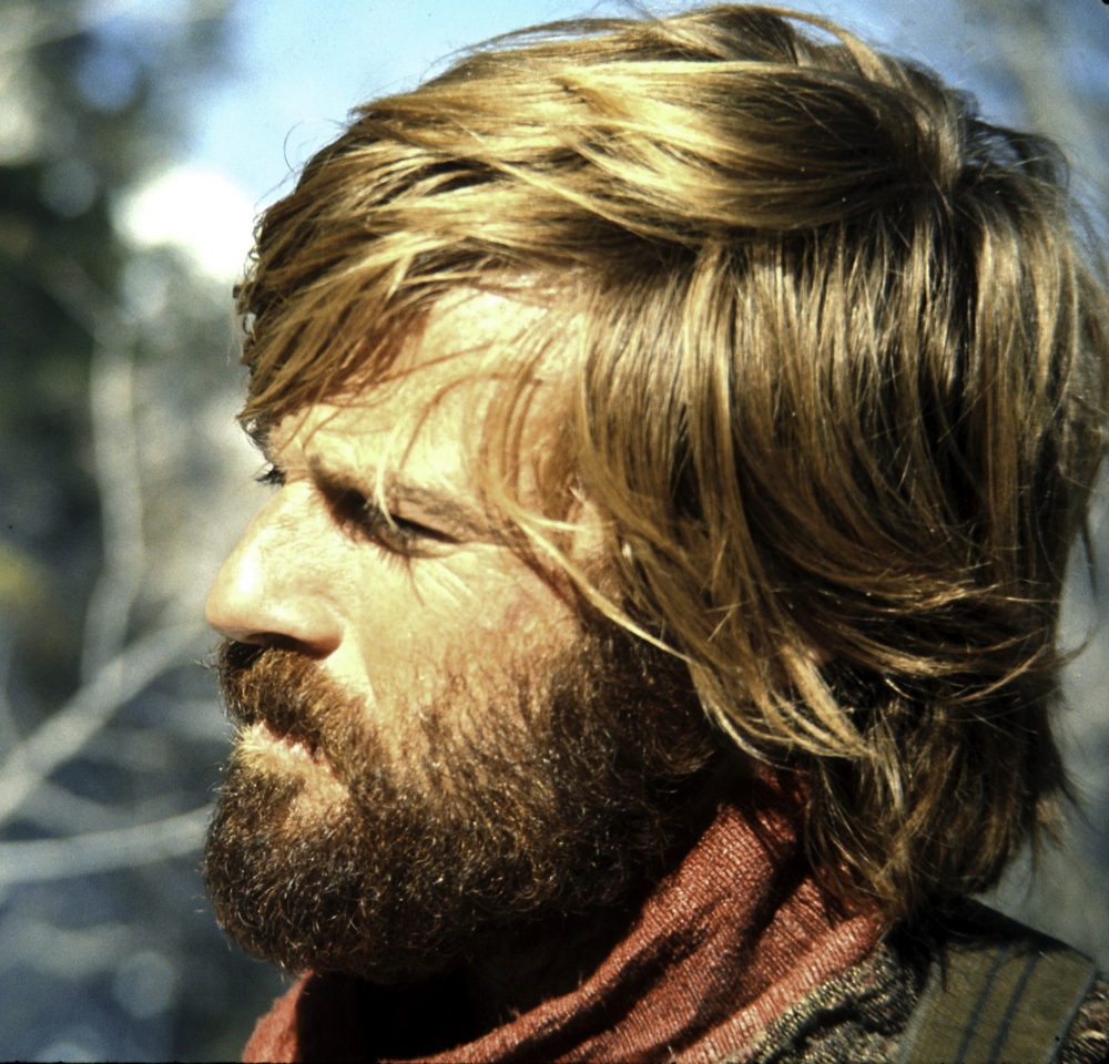 Robert Redford with a beard outdoors Photo Print
