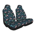 thumbnail image 2 of Sikiie Flamingos And Birds Car Seat Covers 2PCs Front Car Seat Covers Universal fit for Most Cars SUVs and Trucks-1, 2 of 9