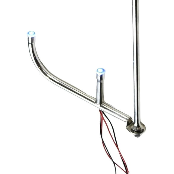 MARINE CITY 304 Grade Stainless Steel Wind Direction Indicator Light for Boats, Yachts, Marine Vehicles Pack of 1