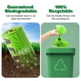 thumbnail image 2 of Bolsas biodegradables para excrementos de perro MUAMUA, 300 unidades con dispensador, 2 of 7