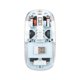 thumbnail image 1 of Ratón Inalámbrico, BT5.1 Y 2.4G Ratones De Computadora De Modo Dual Con Carga Tipo C, Silencioso, Estuche Transparente Fresco, Diseño Ergonómico, Para PC Con , Para OS X,, 1 of 7