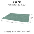 thumbnail image 3 of FurHaven Pet Products Waterproof Velvet Throw Blanket - Celadon Green, Large, 3 of 12
