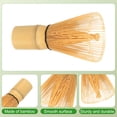 thumbnail image 4 of Juego de Matcha Uxcell Batidor de Bambú (Chasen) Cucharón Tradicional (Chashaku) Cucharita de Té, Amarillo, 4 of 6