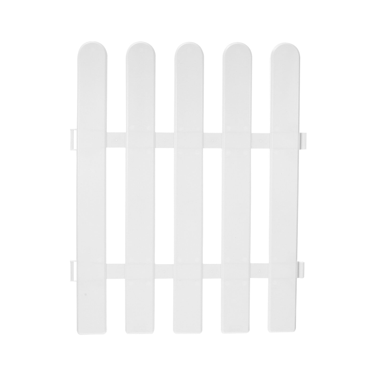 BESTONZON 1 Pc Decorative Plastic Picket Fence Display Fence Garden