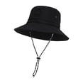 thumbnail image 6 of sususu Sun Bucket Hat for Men Women Fishing Beach Hats for Golf Hiking Outdoor UPF 50+ Black, 6 of 6