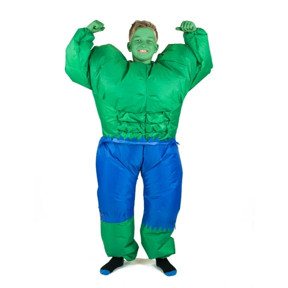 Green Hulk Inflatable Costume for Kids (age 5-11)