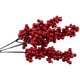 thumbnail image 5 of 10 piezas de ramas de frutos rojos artificiales decorativas con bayas rojas, ramas de otoño, palillos navideños, ramas de bayas, 5 of 5