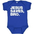 thumbnail image 3 of Inktastic Jesus Saves, Bro. Boys or Girls Baby Bodysuit, 3 of 5