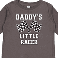 thumbnail image 4 of Inktastic Racing Daddy Little Racer Gift Boys Long Sleeve Toddler T-Shirt, 4 of 5