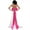 Hot Pink, variant on Scheam Large Satin Bow Belt,Wedding Dress Ribbon Bow with Long Tail,Removable Sweep Train Waist Sash Belt,Elegant Bride Dresses Bow Decorations,for Wedding Birthday Prom Party - White