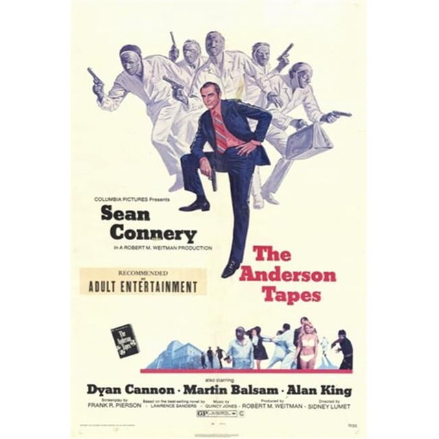 Posterazzi MOV255460 The Anderson Tapes Movie Poster - 11 x 17 in.