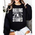 thumbnail image 6 of Funny He Is Risen Easter Unisex Sweatshirt - Christian Empty Tomb Graphic Crewneck Black Sweatshirt Adult Small, 6 of 7