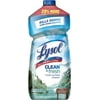 Lysol Multi-Surface Cleaner, Sanitizing and Disinfecting Pour, to Clean and Deodorize, Cool Adirondack Air, 48oz
