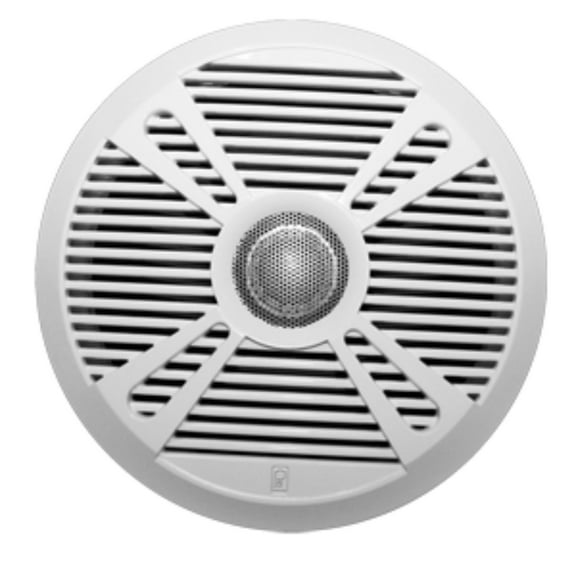 Poly-Planar MA7065 6.5" 2-Way Marine Speaker w/2 Grills - White  Gra... [MA7065]