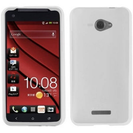 HTC Droid DNA MyBat Solid Skin Cover, White (Best Droid Dna Case)
